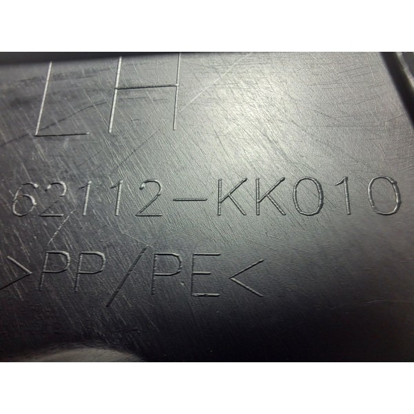 Acabamento Soleira Esquerda Hilux 2016/2023 Original Preto