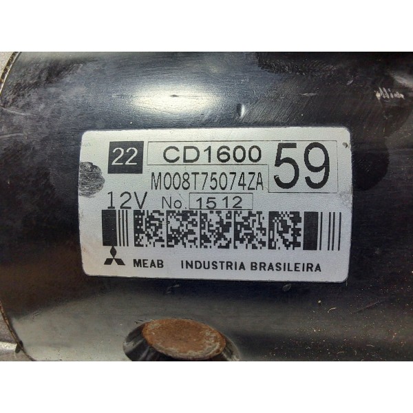 Motor De Partida Mitsubishi L200 Triton 3.2 08/2016 Original