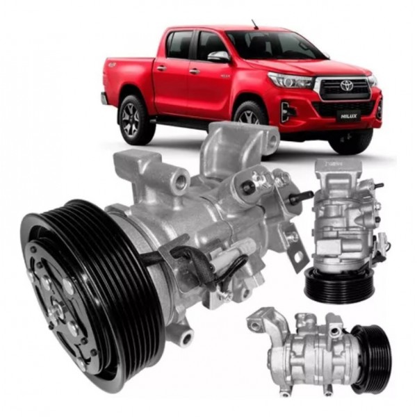 Compressor Ar Condicionado Hilux 2.8 2017/2019 Original