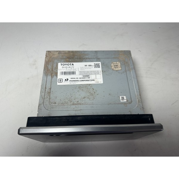 Central Multimidia Toyota Hilux 2016/2019 Original