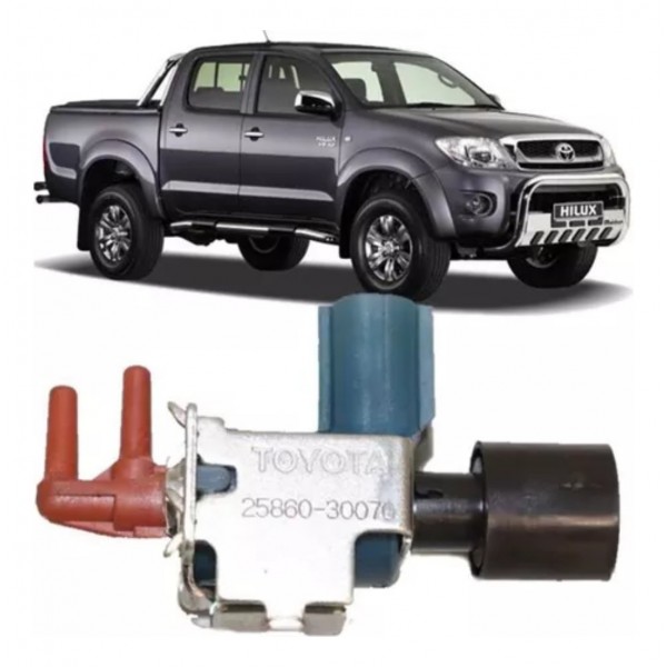 Válvula Solenoide Vácuo Hilux 2.5/3.0 25860-30070 2005-2015