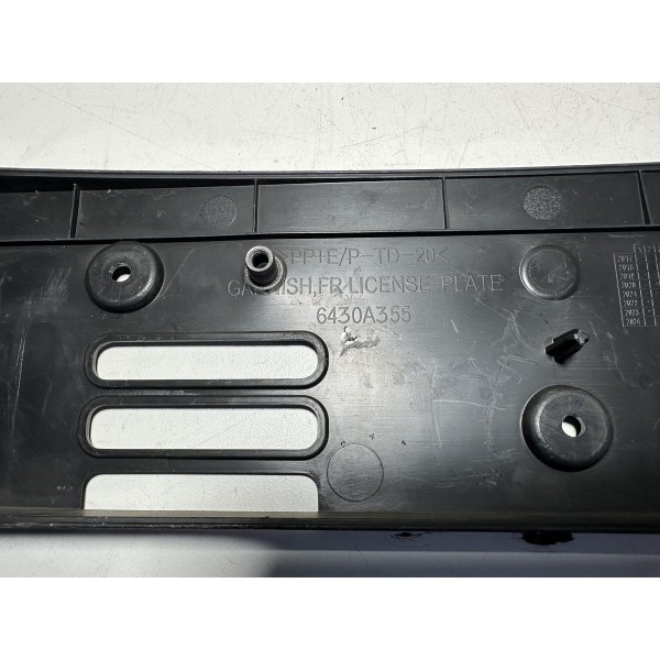 Suporte Placa Diant Mitsubishi L200 2021/2023 Original
