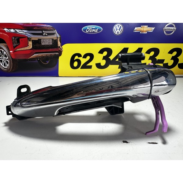 Maçaneta Externa Hilux Sw4 16/20 Traseira Esquerda Cromada