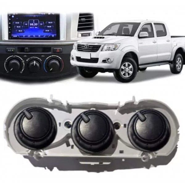 Comando Ar-condicionado Ventilação Reostato Hilux 06/15 Orig