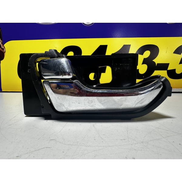 Maçaneta Interna Traseira L/e Cromada S10 2015/2020 Original