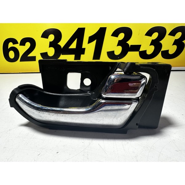 Maçaneta Interna Traseira L/d Cromada S10 2015/2020 Original