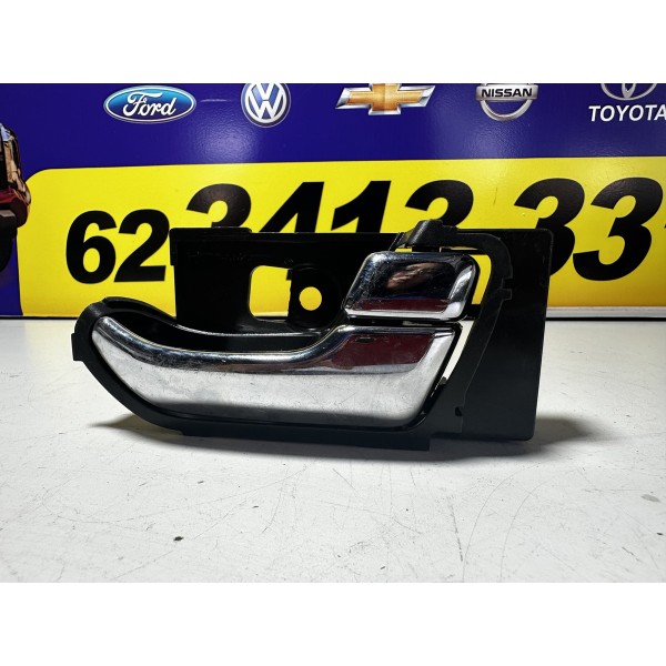 Maçaneta Interna Traseira L/d Cromada S10 2015/2020 Original