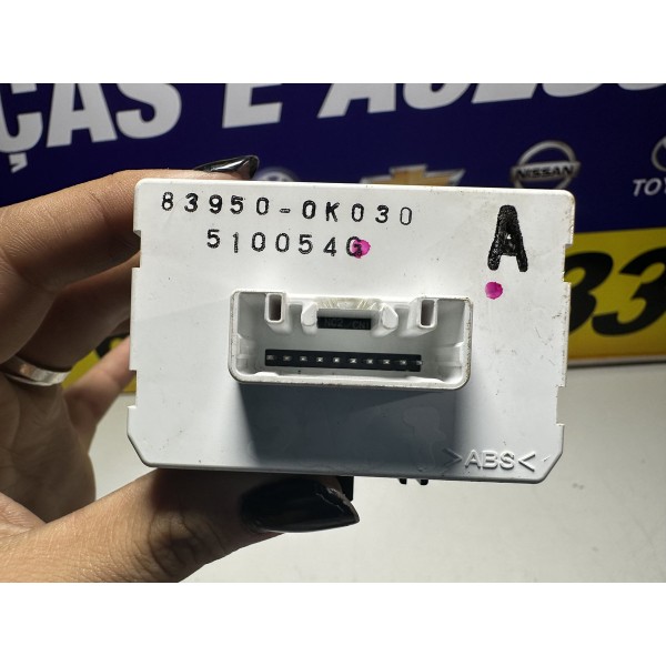 Indicador Airbag Passageiro Hilux 2016/2020 Original