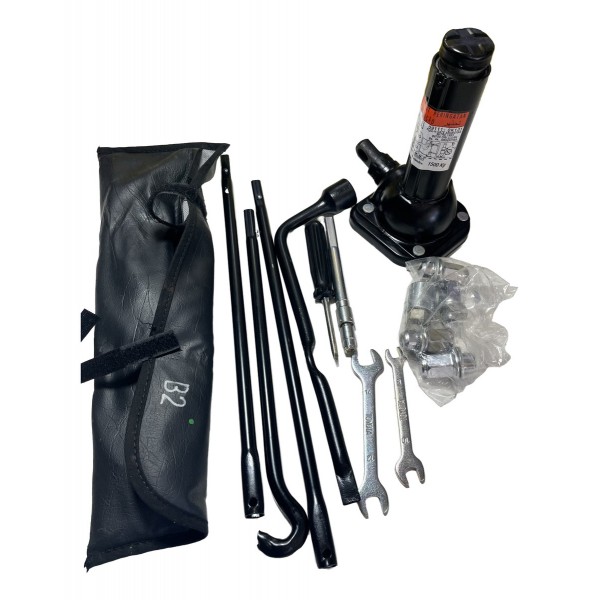 Kit Macaco Chave Roda Hilux Sw4 2016/2023 Original