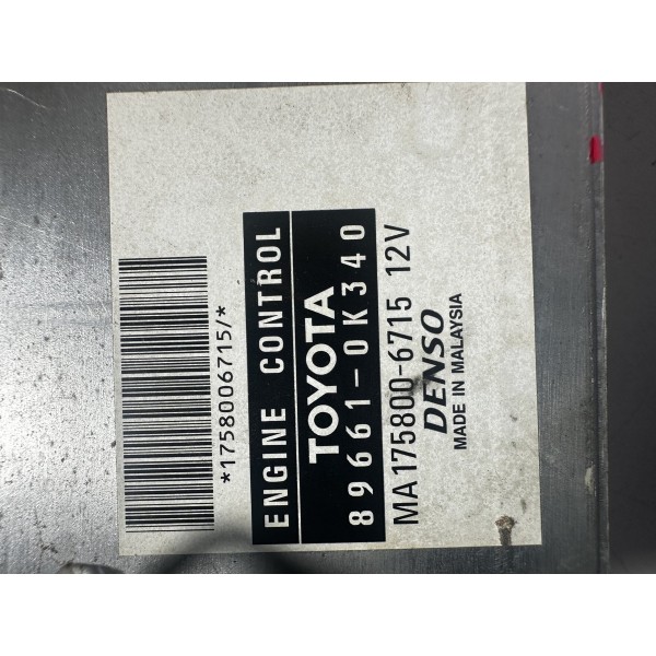 Módulo Injeção Hilux Sw4 3.0 Automático 2006/2011 Original