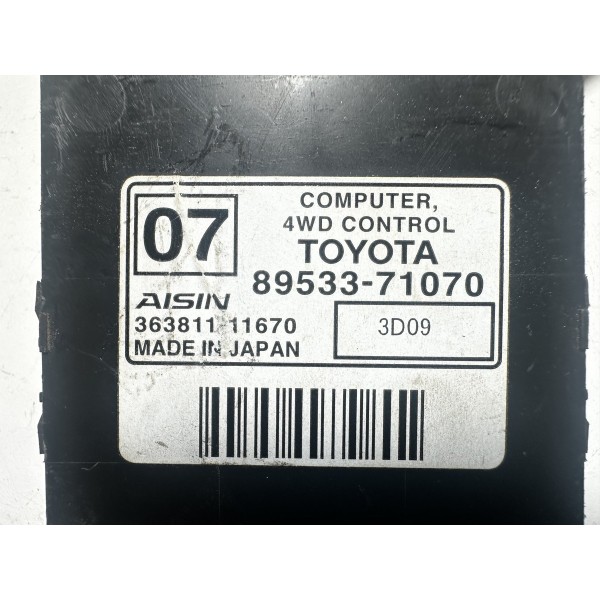 Modulo Controle Tração Hilux/sw4 2012/2015 Original