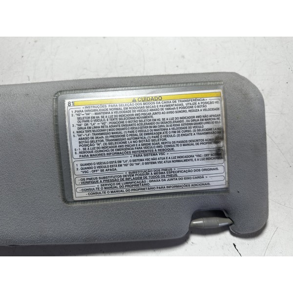 Quebra Sol Lado Direito Sw4 2016/2022 Original