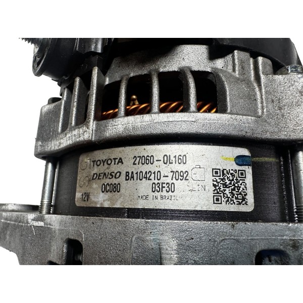 Alternador Hilux Sw4 2.8 Diesel 2016 Original