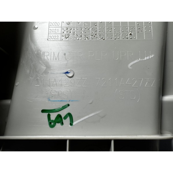 Acabamento Superior Coluna Central L/e L200 New Triton 17/22