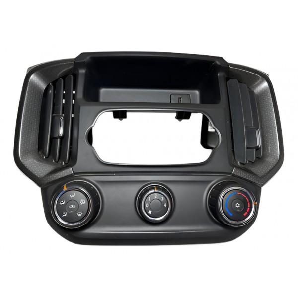 Moldura Painel Com Comando Ar E Rádio S10 Gm Original 17/21