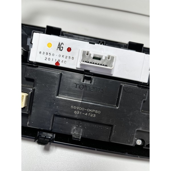 Moldura Multimidia Com Comando Ar Sw4 Srx 22/23 Original