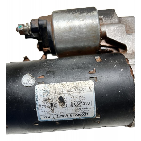 Motor De Partida Toyota Hilux 3.0 Manual 2005/2015 Original