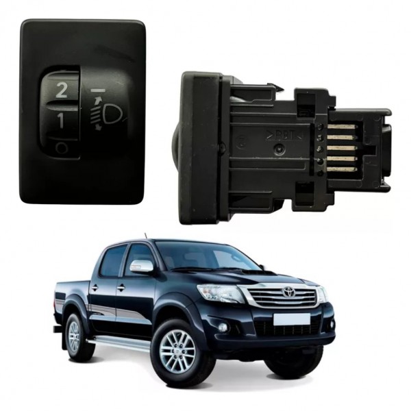 Botao Regulador Farol Toyota Hilux 2016/19 134202 Cx364