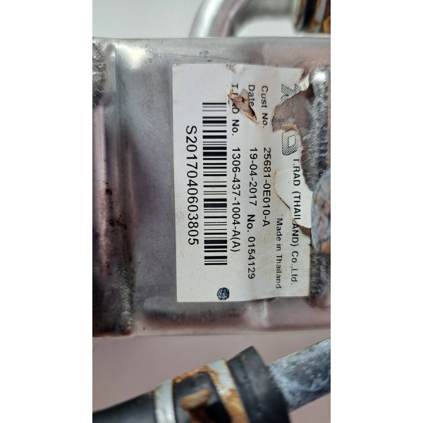 Radiador Resfriador Válvula Egr Hilux Sw4 2.8 16/23 Original